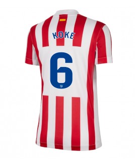 Günstige Atletico Madrid Koke #6 Heimtrikot Damen 2025-26 Kurzarm